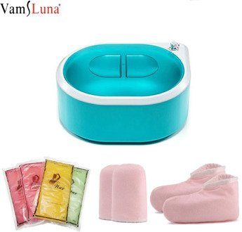 Paraffin Wax Heater Machine Bath For Hand Foot Warmer Heat Therapy With Mitts and Bootie Continuous Hydrating &Whiting Hand