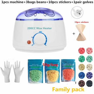 Paraffin Wax Warmer 200cc mini Wax Heater Feet Mini SPA Hand Machine Body Depilatory Hair Removal Tool