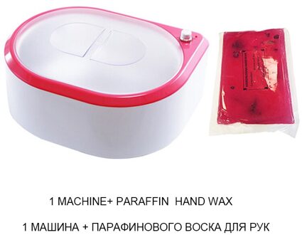 Parafina Handen Machine Handwarmer Voor Paraffine Voetenbad Wax Heater Voor Ontharen Wax-Melt Haar Removel Apparaat eu Plug rood reeks 1