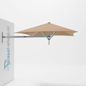 Paraflex muurparasol 200x200cm Neo arm   (Sand)