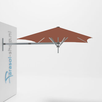 Paraflex muurparasol 200x200cm Neo arm   (Terra)