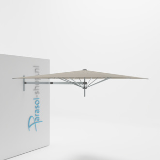 Paraflex muurparasol 230x230cm Neo arm   (Taupe)