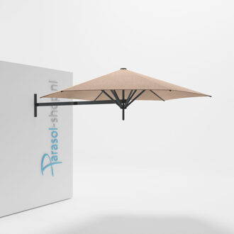 Paraflex muurparasol 270cm zwarte Neo arm   (Avena)
