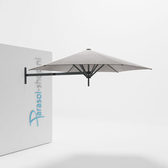 Paraflex muurparasol 270cm zwarte Neo arm   (Marble)