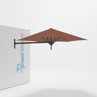 Paraflex muurparasol 270cm zwarte Neo arm   (Terra)