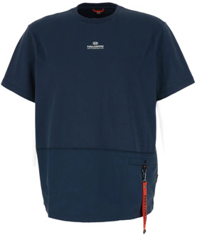Parajumpers Clint-M T-shirts en Polos Parajumpers , Blue , Heren - L,M