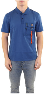 Parajumpers Heren Rescue Polo Parajumpers , Blue , Heren - Xl,L,M,S
