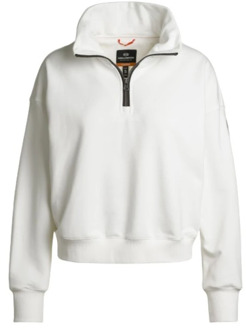 Parajumpers Oversized Alida Sweatshirt Parajumpers , White , Dames - L,M,S,Xs