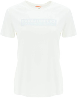 Parajumpers T-Shirts Parajumpers , White , Dames - M,S,Xs