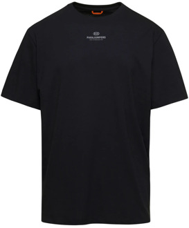 Parajumpers Zwart BOE Tee-M T-shirts en Polo's Parajumpers , Black , Heren - L,M