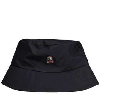 Parajumpers Zwarte Bucket Hat met Logo Parajumpers , Black , Dames - S/M