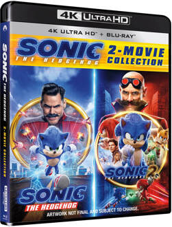 Paramount Home Entertainment Sonic The Hedgehog 1 & 2 4K Ultra HD