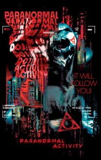 Paranormal Activity It Will Follow You Unisex T-Shirt - Black - XS Zwart