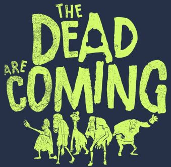 Paranorman The Dead Are Coming Unisex T-Shirt - Navy - L Blauw