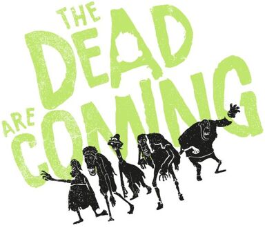 Paranorman The Dead Are Coming Unisex T-Shirt - White - XXL Wit