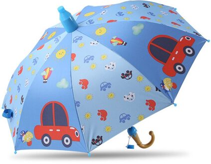 Paraplu Kids Mooie Regen Parasols Cartoon Eenhoorn Paraplu Kinderen Regenboog Paraplu Semi Automatische