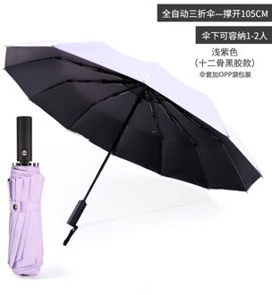Paraplu Mannen Parasol Sombrillas Para Lluvia Uc Mannen Kinderen Paraplu Voor Meisjes Clear Regen Kids Zomer Parasol Kleine Zonnescherm licht paars