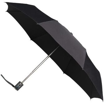 paraplu miniMAX auto open en close 100 cm zwart