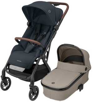 Paraplu voor kinderwagen - Anti-uv - Essential Black