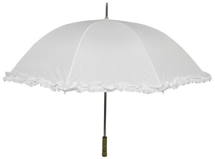 Paraplu Wit Bruiloft (98x120cm) Wit - Transparant