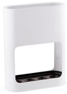 Paraplubak Rack Effen Kleur Paraplu Aftappen Kan Opslag Houder Plank Voor Thuis Hal Hal Kantoor 4 Gat houder wit