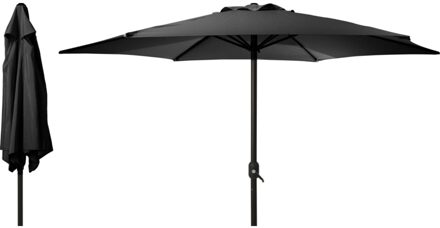 Parasol 3 Meter Doorsnee Donker Grijs