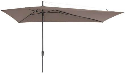 Parasol Asymetriq Sideway Taupe 360 x 220 cm Bruin