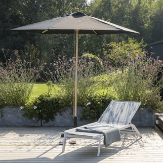 Parasol 'Eliu' 250cm, kleur Zwart