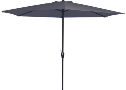 Parasol Gemini grijs Ø3mtr