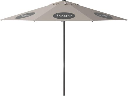 Parasol Lima 350cm rond (Vanilla ice) met bedrukking