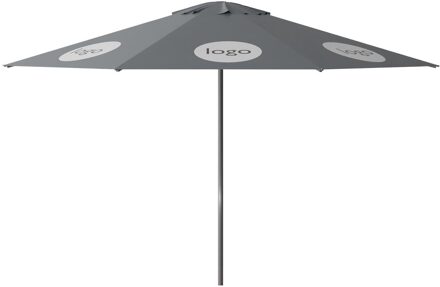 Parasol Lima 400cm rond (Grey) met bedrukking
