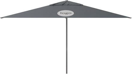 Parasol Lima 400x300cm (Grey) met bedrukking