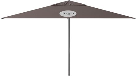 Parasol Lima 400x300cm (Taupe) met bedrukking