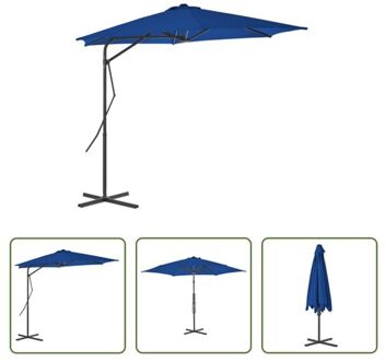 Parasol Luxe - Blauw - 300 x 230 cm - UV-beschermend