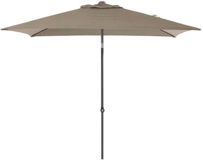 Parasol Oasis 200 x 250 cm taupe Bruin