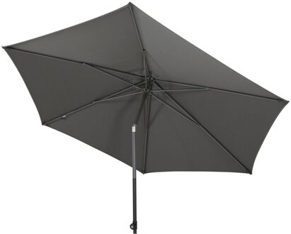 Parasol Oasis Ø250 cm antraciet Grijs