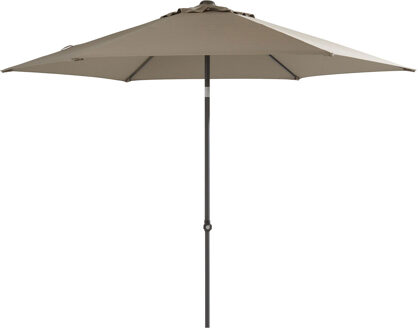 Parasol Oasis Ø300 cm taupe Bruin