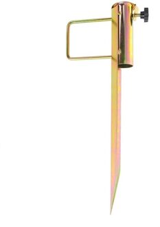 Parasol of droogmolen grondpen met handvat - 2x - 0 tot 35 mm - parasolharing