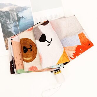 Parasol Opvouwbare Automatische Regen Paraplu Paraguas Mooie Uv Zon Zonnescherm Kinderen Paraplu