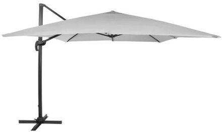 Parasol Parasols Kantelbaar Met Ventilatie Lichtgrijs 290 x 390 cm