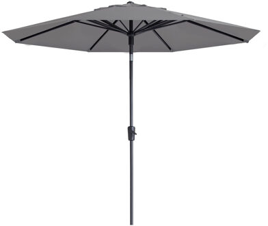 Parasol Paros II Luxe 300 cm lichtgrijs