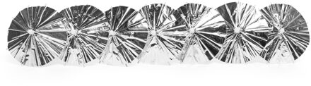 Parasol Prikkers Metallic Zilver (10st) Zilver - Grijs