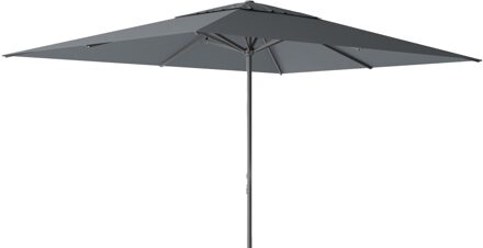 Parasol Profi-line - Rond 400x300 - Volant - Grijs