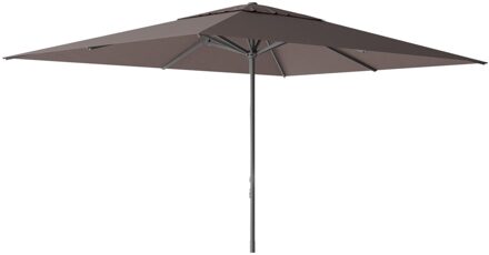 Parasol Profi-line - Vierkant 400x300 - Volant - Taupe Bruin