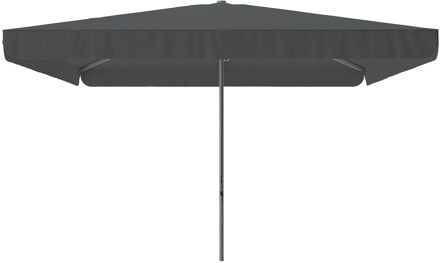 Parasol Profi-line - Vierkant - Volant - Grijs