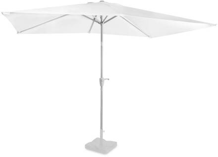 Parasol Rapallo 200x300cm - Premium rechthoekige parasol Wit