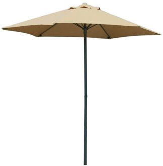 Parasol rond - Ø 200cm - ecru Beige