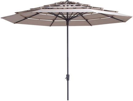 Parasol Syros Open Air Round Ecru - 350cm - Beige