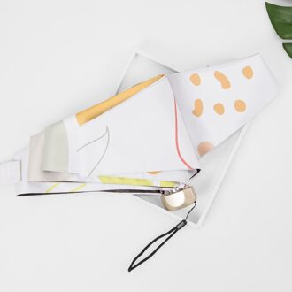 Parasol Zeer Kleine Mini Paraplu Vinyl Paraplu Pocket Zon Bescherming En Ultraviolet Bescherming Parasol Late autumn