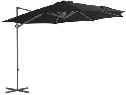 Parasol Zwart - 300 x 255 cm - UV-beschermend polyester